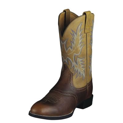 Ariat Heritage Stockman - Western Laarzen Bruin / Groen Heren - 23621-373